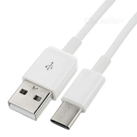 Cablu de date incarcare USB Type-C - USB Samsung S8, S9, S8+ S9+ CB-C2, lungime 0.9 m, ALB - Fast Charger - One - Nexus 5X - Huawei - Img 2
