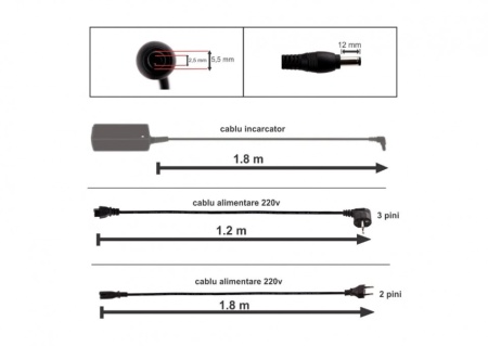 Incarcator laptop pentru Toshiba Portege Z30-A-17D 20V 2.37A 45W cu mufa 5.5 x 2.5 mm - Img 4