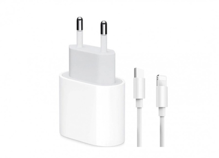 Set Incarcator compatibil cu Apple, USB-C 20W Fast Charger si cablu USB-C Lightning, Compatibil cu iPhone 12 Pro Max - Img 7