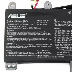 Baterie laptop Asus ROG Strix G731, 15.4V, 4335mAh, 66Wh - Img 3