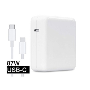 Incarcator laptop compatibil Apple Macbook Pro 15” 2016 Thunderbolt 3 Ports cu Retina display A1706 87W cu mufa USB-C, iNEXUS Premium + cablu de alimentare 2m 87W