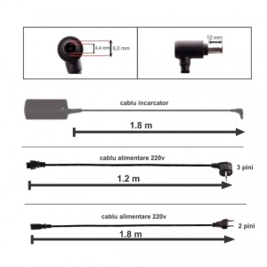 INCARCATOR LAPTOP Sony VAIO VGN CS 19.5V 3.3A 65W CU MUFA 6.5 X 4.4 MM - Img 3