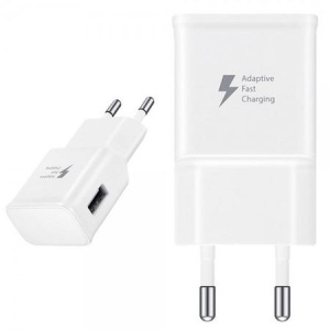 Incarcator Samsung Fast Charge 5V / 2A - 9V / 1.67A ALB - Samsung S8 / S9 / S7 / S7 edge / S9+ / A5 / A6 / A8 - ALB
