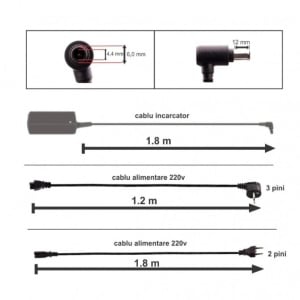 Incarcator SONY VAIO VGN-FJ10B 19.5V 4.7A 90W - Img 5