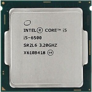 Procesor Desktop Intel Core i5-6500, Generația 6, 3.20 GHz (Turbo 3.60 GHz), 6MB Cache, Socket LGA 1151