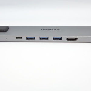 Hub adaptor USB Type-C, 2x TYPE C X 3 x USB 3.0, 1 X HDMI 4K,SD / MicroSD Card Reader/RJ45 - Img 3