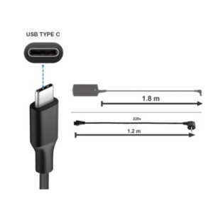 INCARCATOR LAPTOP DELL 20V 3.25A 65W USB-C PENTRU Dell Inspiron 14 3476 - Img 4
