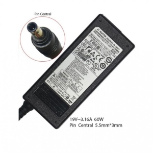 Incarcator Laptop SAMSUNG 19V 3.16A 60W Mufa 5.5 x 3.0mm - Samsung NP-Q70C, NP-Q70F000/SER, NP-Q70FV01/SER, NP-Q70FV02/SER, NP-Q70FY01/SER - Img 5