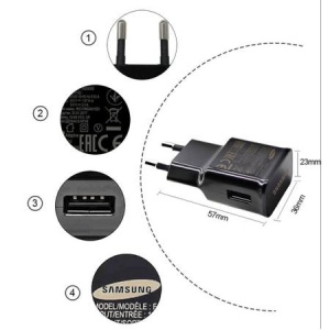 Incarcator Samsung Fast Charge 5V / 2A - 9V / 1.67A Negru - Samsung S8 / S9 / S7 / S7 edge / S9+ / A5 / A6 / A8 - Img 3