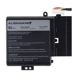 Baterie laptop Alienware 6JHDV , 14.8 V, 92Wh, pentru Alienware 17 R3 - Img 2