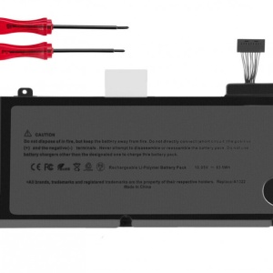 Baterie pentru MacBook Pro 13 Inch Unibody A1278, An 2009-2012 Model acumulator A1322, 5800mAh, 11.1V / 10.95V