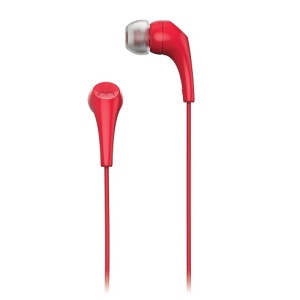 Casti In-Ear cu Fir Motorola Earbuds 2-S, Microfon In-line, Jack 3.5 mm, Rosu