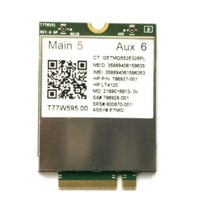 Modul WWAN 4G LTE HP lt4120 (Foxconn T77W595), Interfață M.2, HP SPS 800870-001