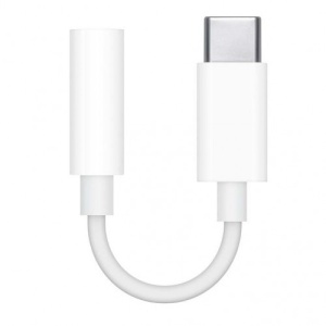 Samsung Galaxy Note 10, Note 10+, S10, S10 +, S20 5G DS, S20FE, A70, A50 Type-C to Jack 3.5mm, EE-UC10JUWE, White Adaptor