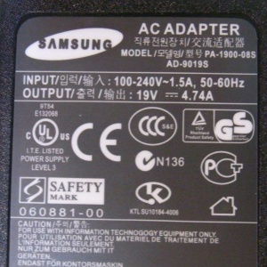 Incarcator laptop Samsung 19V 4.74A 90W - Mufa 5.5x3.0mm - PA 1900 08S AD-9019S - Img 5