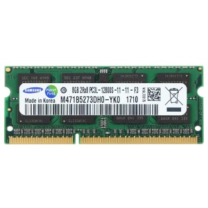 Memorie Laptop Samsung 8GB DDR3L, 1600MHz, CL11, SODIMM 1.35V
