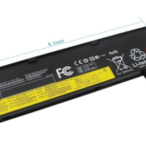 Baterie extinsa pentru Lenovo ThinkPad 10.8V 5200mAh 9 celule T550, T450S, T450, T440, T440S, X260, X240, X250, W550s, T560, T460, T460p, P50s 45N1130 45N1131 - Img 2
