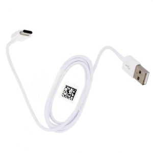 Cablu de date incarcare USB Type-C - USB Samsung S8, S9, S8+ S9+ CB-C2, lungime 0.9 m, ALB - Fast Charger - One - Nexus 5X - Huawei