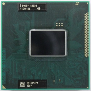 Procesor laptop Intel Core i3-2350M, Generația 2, 2.30 GHz, 3MB Cache, Socket G2 (PGA988)