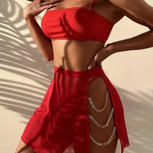 Costum de baie 3 piese #BB2079