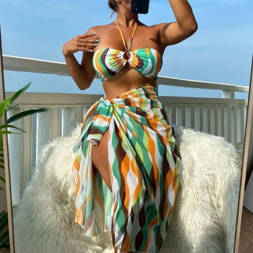 Costum de baie 3 piese #BB2321