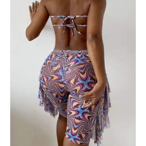 ❗Super Oferta❗ Costum de baie 3 piese #BB2491 - Img 2