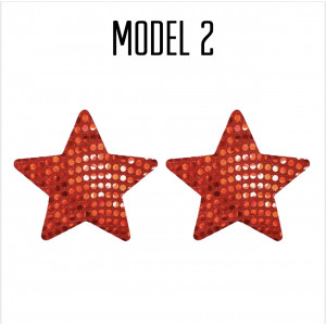 Set accesorii sexy acoperire sani cu banda adeziva , diverse modele #BB4490 - Img 3