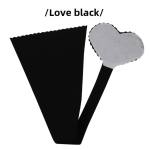 Slip sexy invizibil, cu adeziv, pentru tinute decupate pe solduri, negru #BB4057 - Img 4