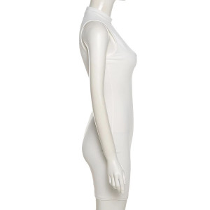Rochie scurta alba#BB5079 - Img 6