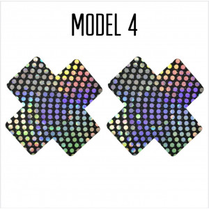 Set accesorii sexy acoperire sani cu banda adeziva , diverse modele #BB4490 - Img 5