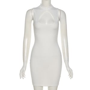 Rochie scurta alba#BB5079 - Img 4