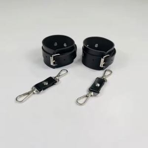 Set accesorii sexy tip catuse din piele ecologica, negru , 2 piese #BB4075 - Img 10