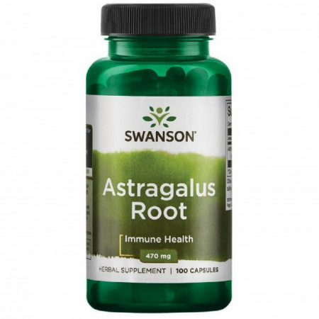 Astragalus Root - Radacina de Astragalus Adaptogen Forte 470 mg Swanson Prospect Beneficii Pret