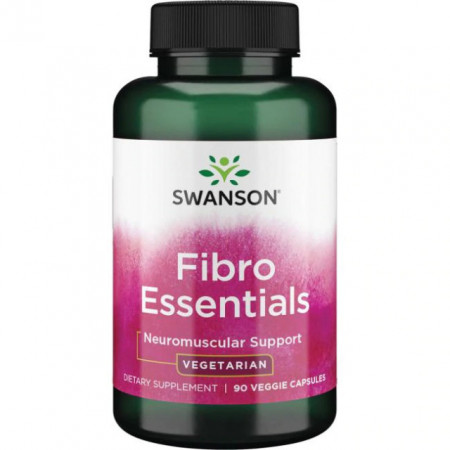 Complex Avansat Fibro Essentials- Neuro Optimizator pentru Sistemul Nervos 90 capsules Swanson