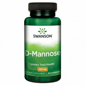 D-Mannose D-Manoza 700 mg Supliment Naturist Avansat pentru Sanatatea Tractului Urinar 60 capsule Dmanose