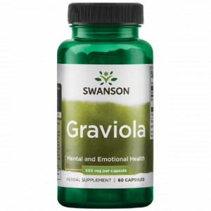 Graviola 600 (530 mg) Annona Muricata 60 capsule Swanson