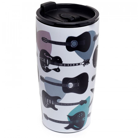 Pahar cu pereti dubli Termos Chitara 550 ml - pentru bauturi calde sau reci