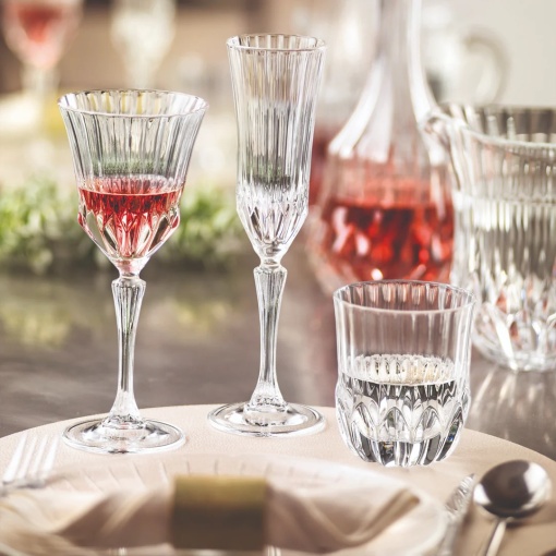 Pahare de vin rosu Agape din Cristal Luxion 280 ml - Img 4