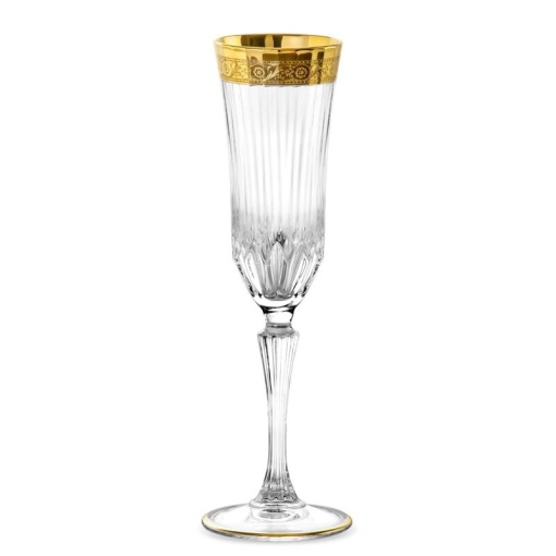 Bohemia Prestige - Pahare de sampanie Agape Mirador din Cristal Luxion 180 ml - Img 3