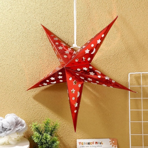 Lampion Stea cu LED-uri 45 cm - Img 7