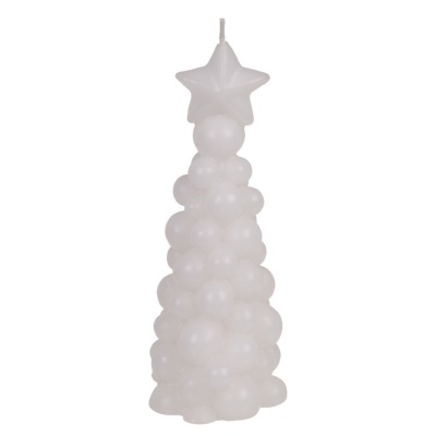 Set 3 lumanari decorative Brad de Craciun – Design modern Bubble - Img 7
