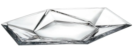 Cristal Bohemia - Set pentru servire tort Platou 36 cm si 6 farfurii Cassiopea - Img 3