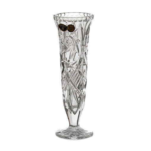 Cristal Bohemia - Vaza de flori Crown cu picior 17 cm sau 21 cm - Img 2