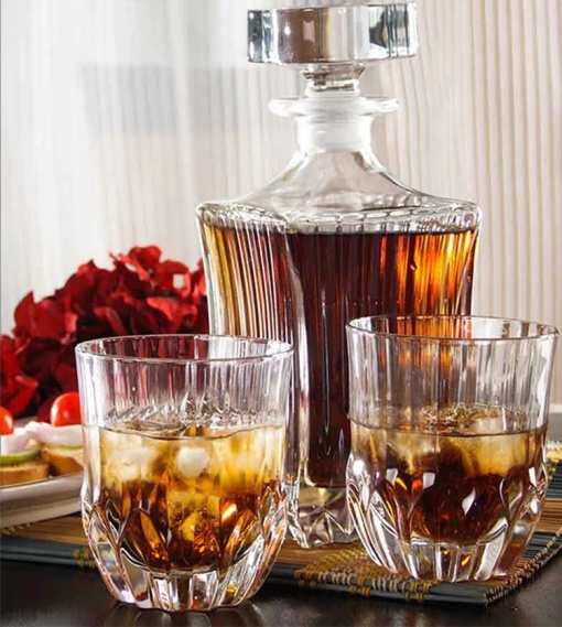 Decantor de cristal Luxion Agape 750 ml - Img 3