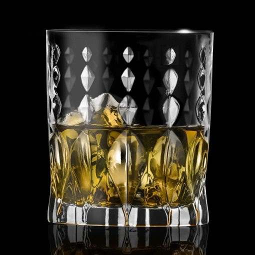 Pahare cristal whisky Infinity Diamonds 340 ml - Img 2