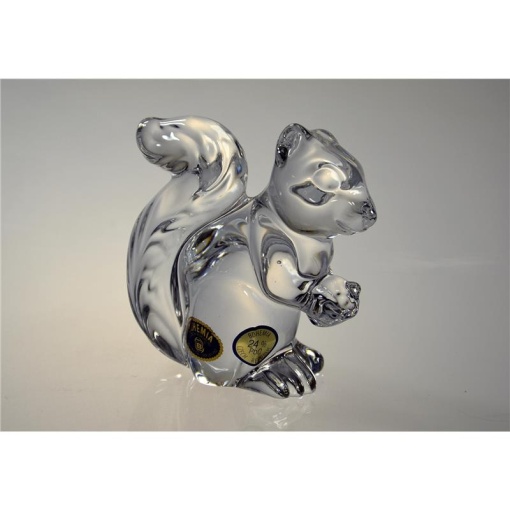 Cristal Bohemia - Figurina veverita 8,6 cm - Img 2