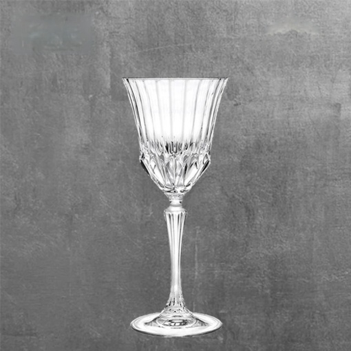 Pahare de vin alb Agape din Cristal Luxion 220 ml - Img 3