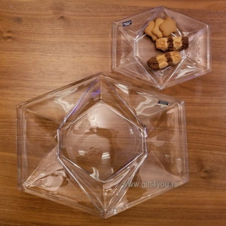 Cristal Bohemia - Platou pentru tort 36 cm Cassiopea - Img 2