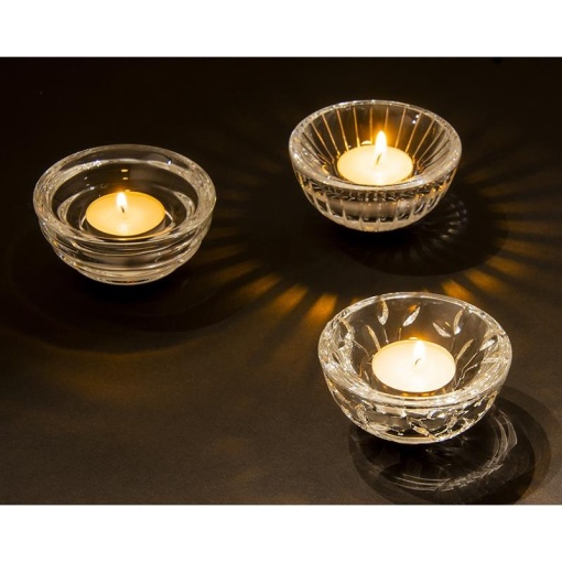 Bohemia Prestige - Set 3 Suporturi de lumanare din Cristal 9 cm - Img 3