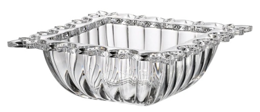 Cristal Bohemia - Fructiera cu picior 30 cm Palas - Img 2